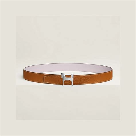 hermes 32 mm t.u men belt strap taur marron d'inde|Panache belt buckle & Team band 32 mm .